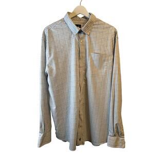 JOHNNIE-O PREP-PERFORMANCE CHECKERED BUTTON DOWN LONG SLEEVE SHIRT SIZE XL